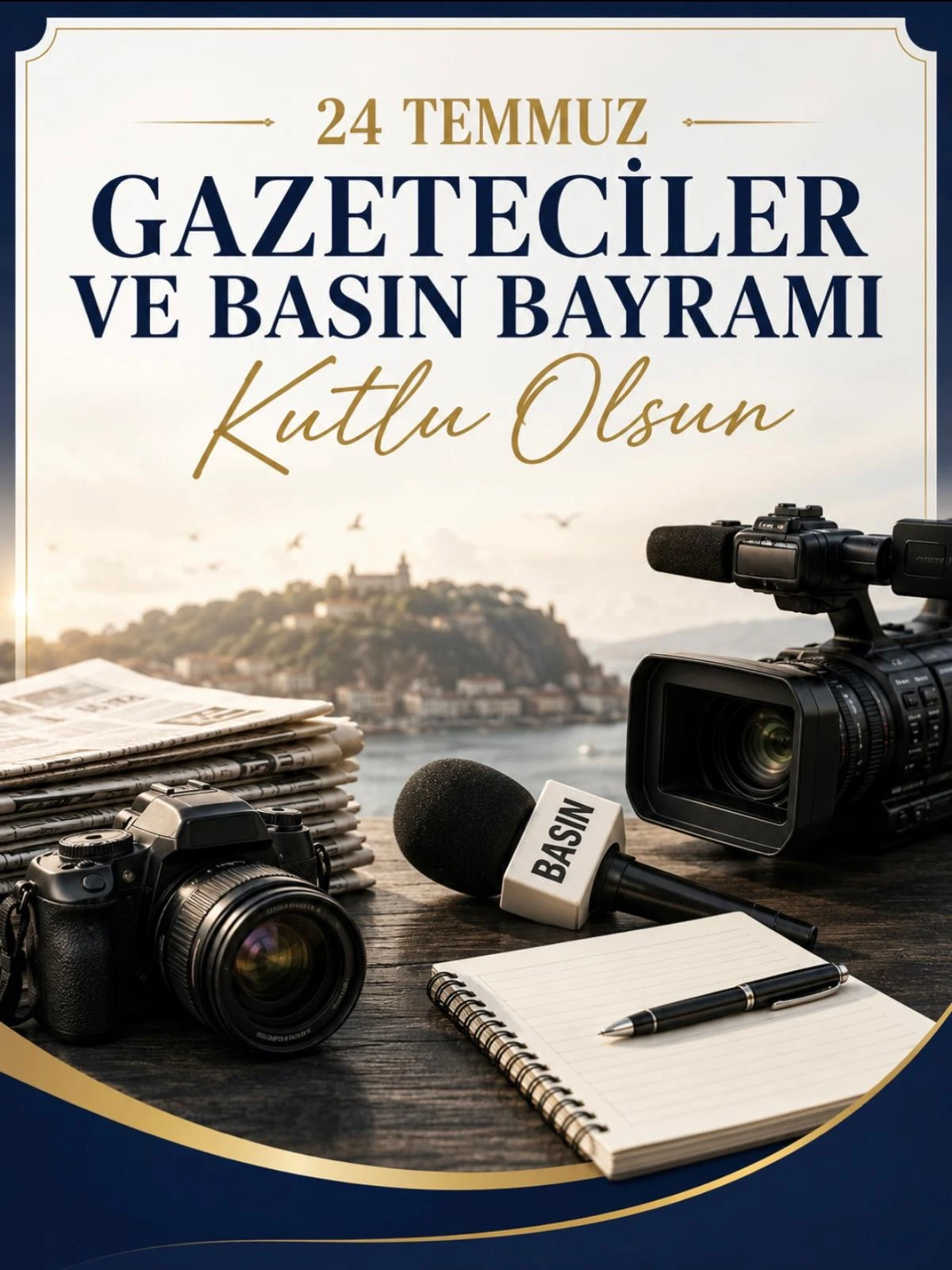 24 Temmuz Gazeteciler ve Basın Bayramı Kutlu Olsun