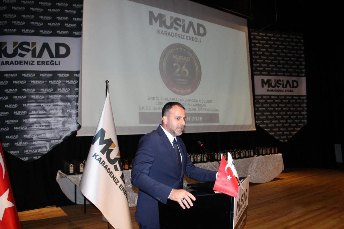 26. M&Uuml;SİAD EĞİTİM BAŞARI &Ouml;D&Uuml;L T&Ouml;RENİ PROGRAMIMIZA KATKI VE KATILIM SAĞLAYAN HERKESE Ş&Uuml;KRANLARIMIZI SUNARIZ