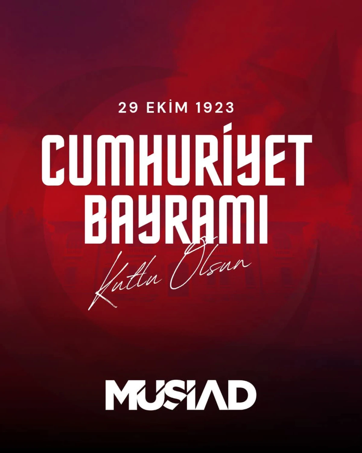 29 Ekim Cumhuriyet Bayramı&rsquo;mız kutlu olsun. 