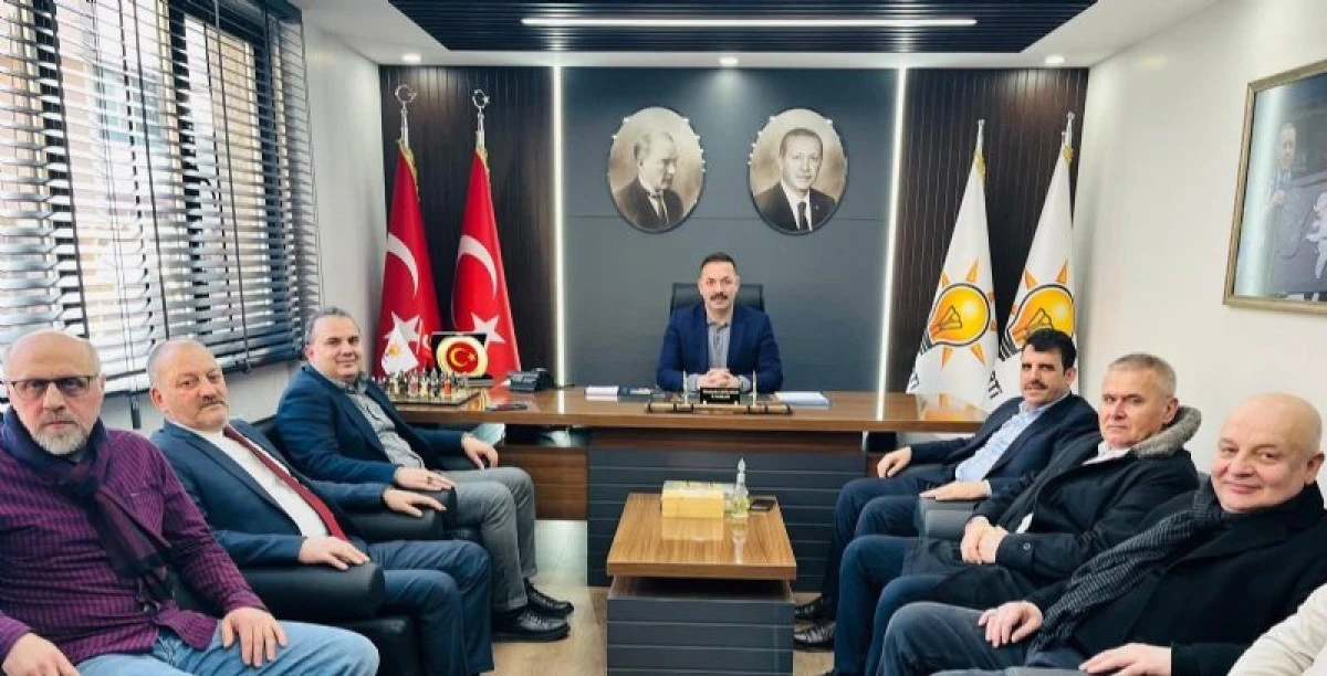 AK PARTİ ZONGULDAK İL BAŞKANLIĞI&rsquo;NA ANLAMLI ZİYARET