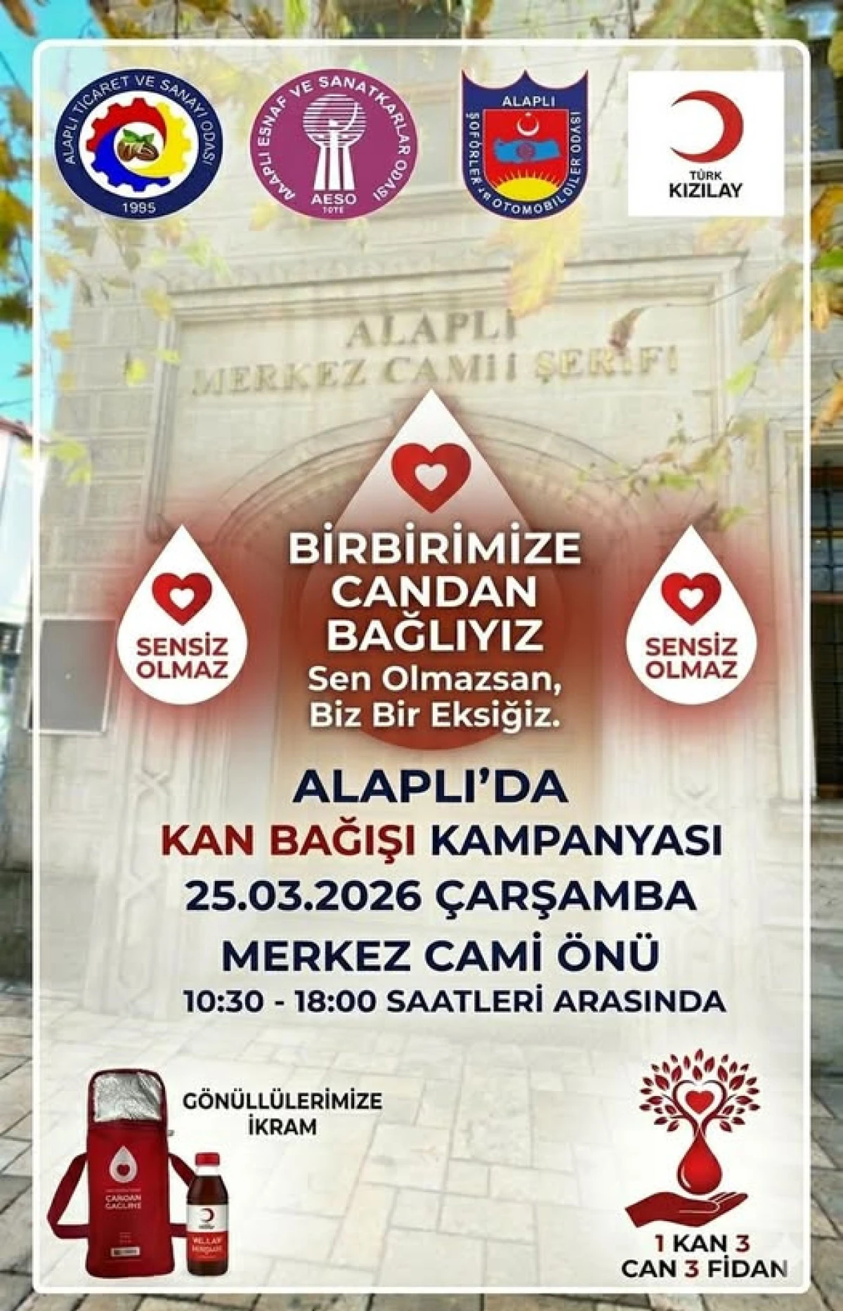 ALAPLI  T S O ODALARDAN KAN BAĞIŞI KAMPANYASINA DAVET