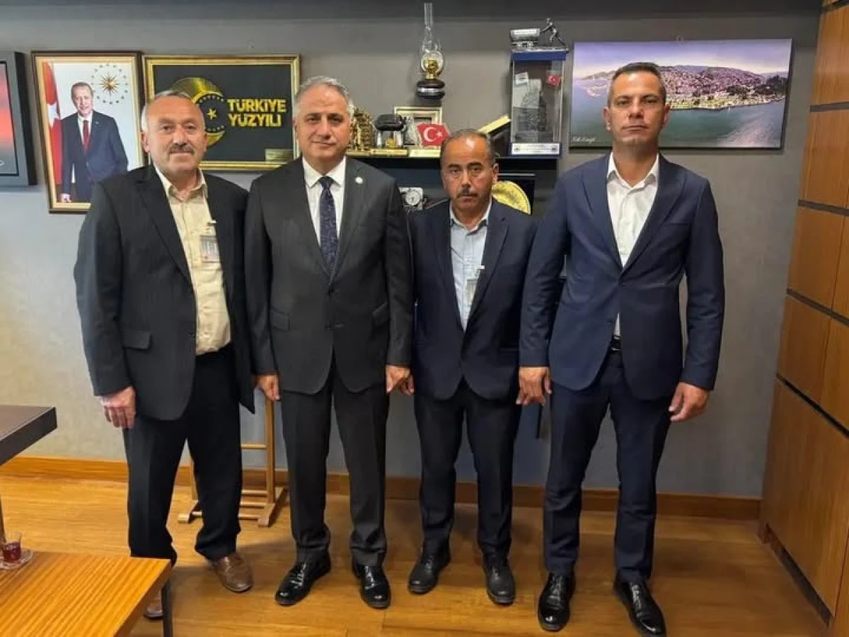 Almanya Ormanlılar Derneği&rsquo;nden Milletvekili Bozkurt&rsquo;a Ziyaret