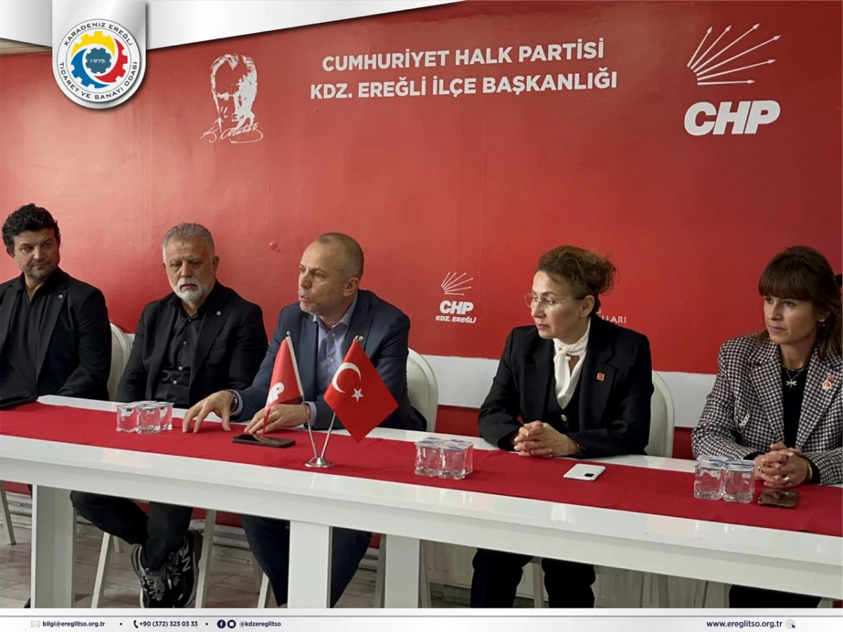 Arslan Keleş&rsquo;ten CHP&rsquo;ye Ziyaret