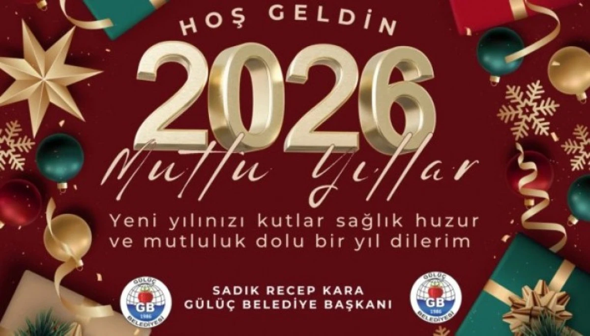     BAŞKAN SADIK RECEP KARA'DAN YENİ YIL MESAJI