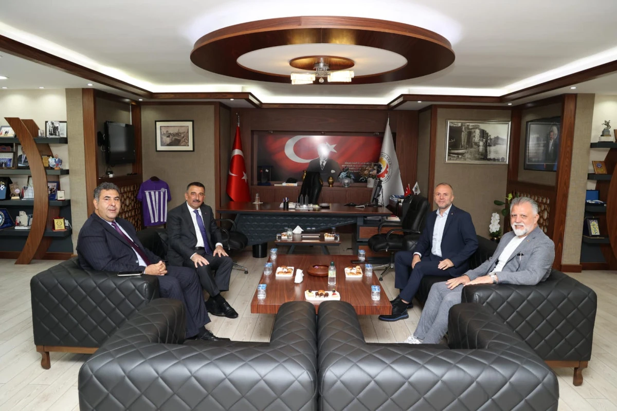 ERDEMİR GENEL M&Uuml;D&Uuml;R&Uuml;NDEN EREĞLİ TSO&rsquo;YA ZİYARET