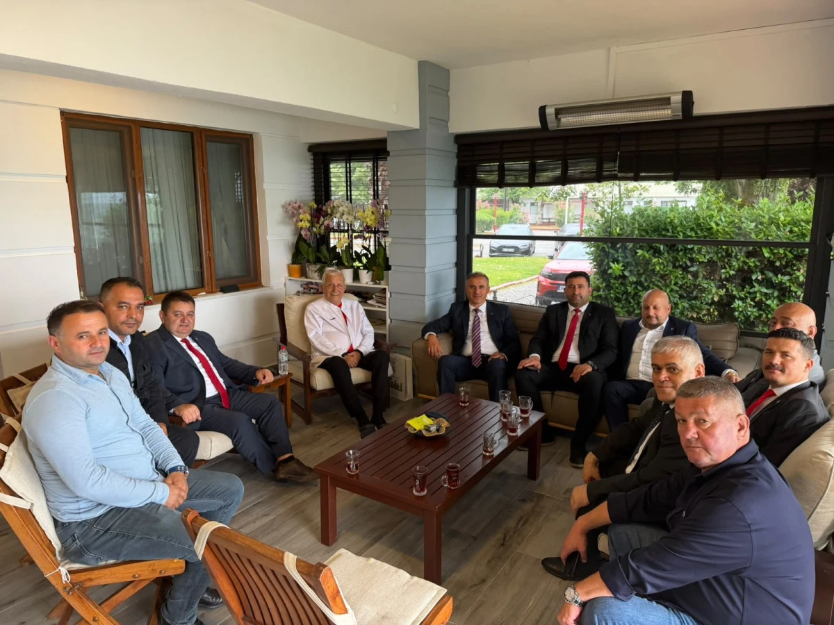 GMİS y&ouml;netiminden Posbıyık'a ziyaret