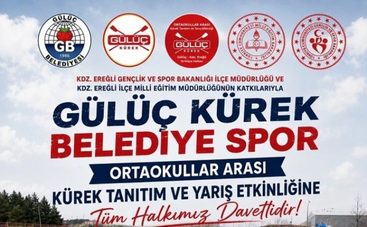 G&uuml;l&uuml;&ccedil;&rsquo;te sporun heyecanı suyla buluşuyor.