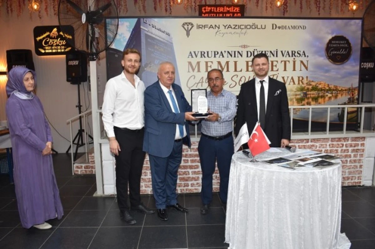 İRFAN YAZICIOĞLU KUYUMCULUKTAN GURBETCİLERE HOŞ GELDİNİZ KAHVALTI ETKİNLİĞİ