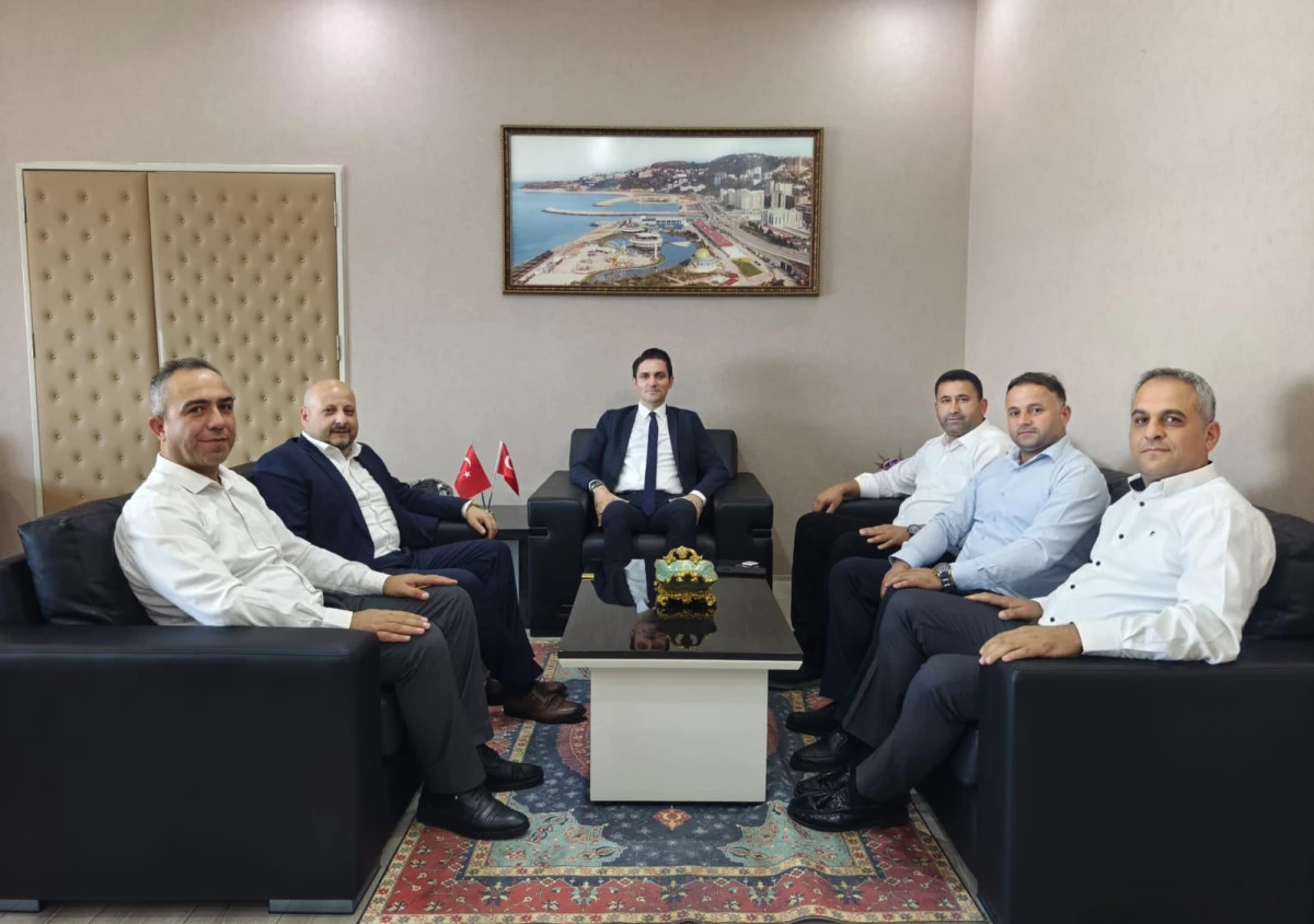 Kaymakam &Ccedil;akır&rsquo;a hayırlı olsun ziyareti