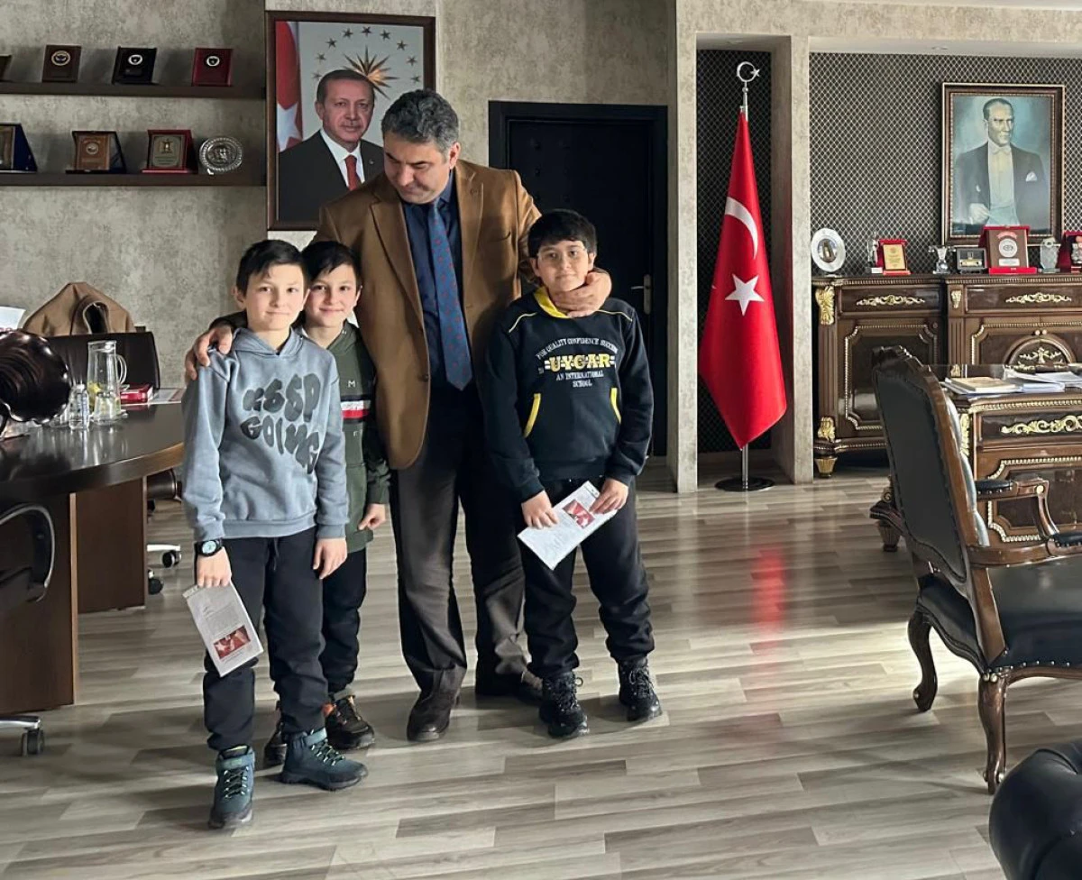 KAYMAKAM YILMAZ, KARNE SEVİNCİNE ORTAK OLDU