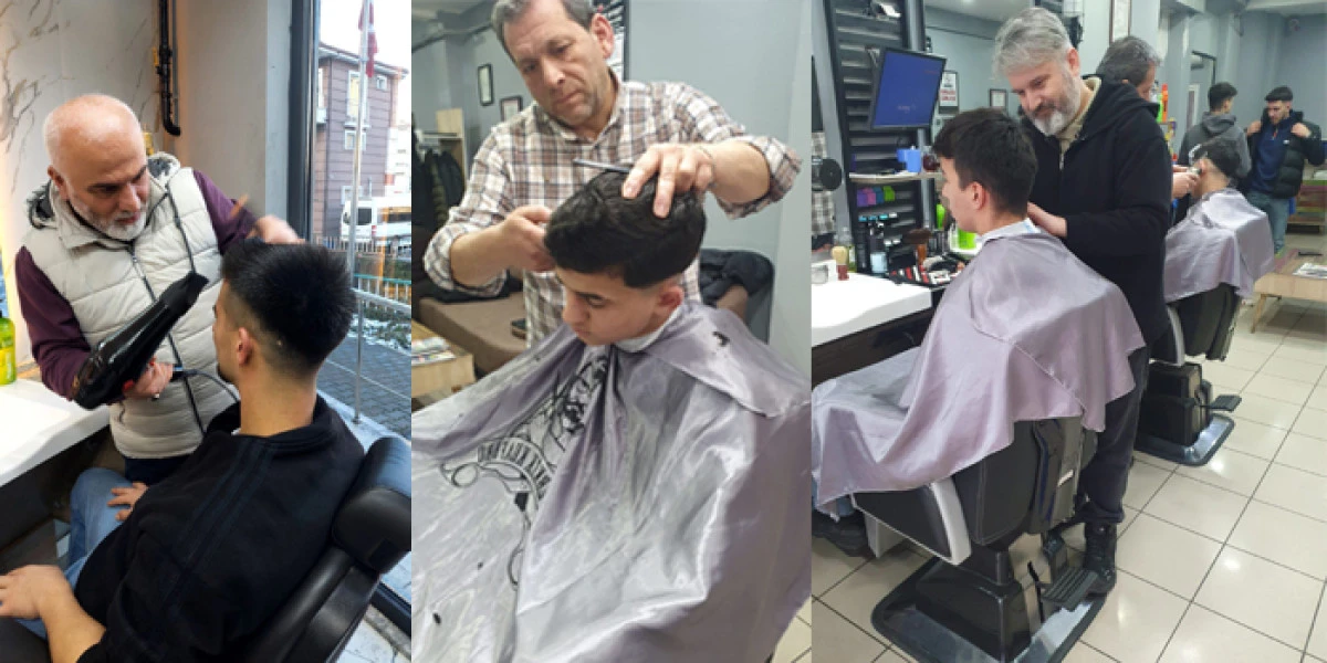 KDZ.EREĞLİ'DE İHTİYA&Ccedil; SAHİPLERİNE &Uuml;CRETSİZ TIRAŞ HİZMETİ