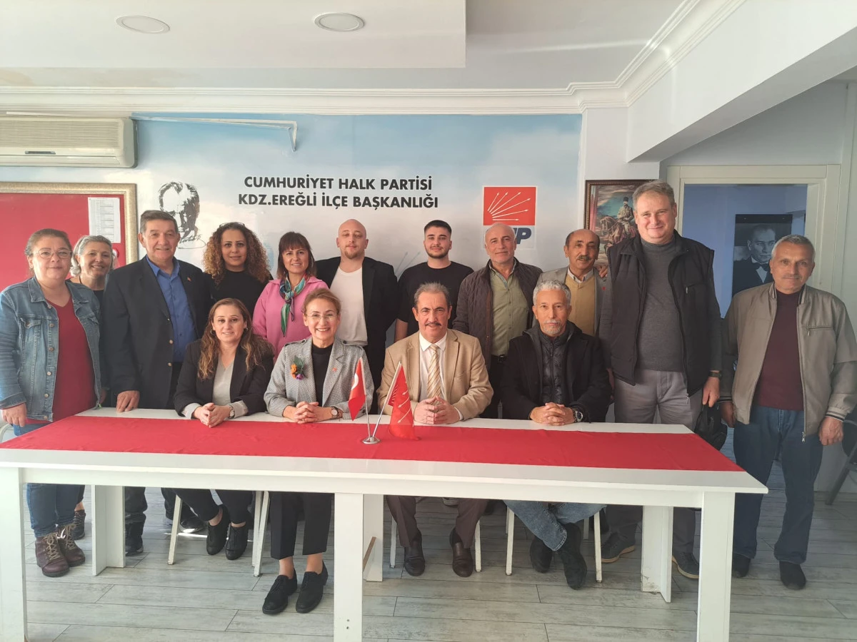 KDZ.EREĞLİ'NİN SORUNLARI CHP'DE MASAYA YATIRILDI