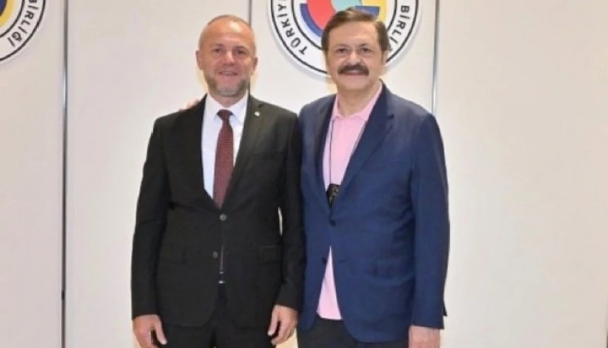 KELEŞ, HİSARCIKLIOĞLU&rsquo;NU TEBRİK ETTİ