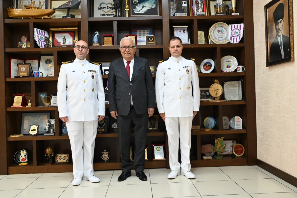 KOMUTANLAR, BAŞKAN POSBIYIK’I ZİYARET ETTİ