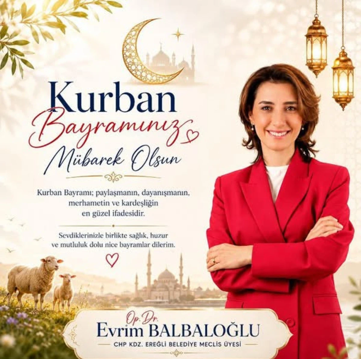 Kurban Bayramımız M&uuml;barek Olsun