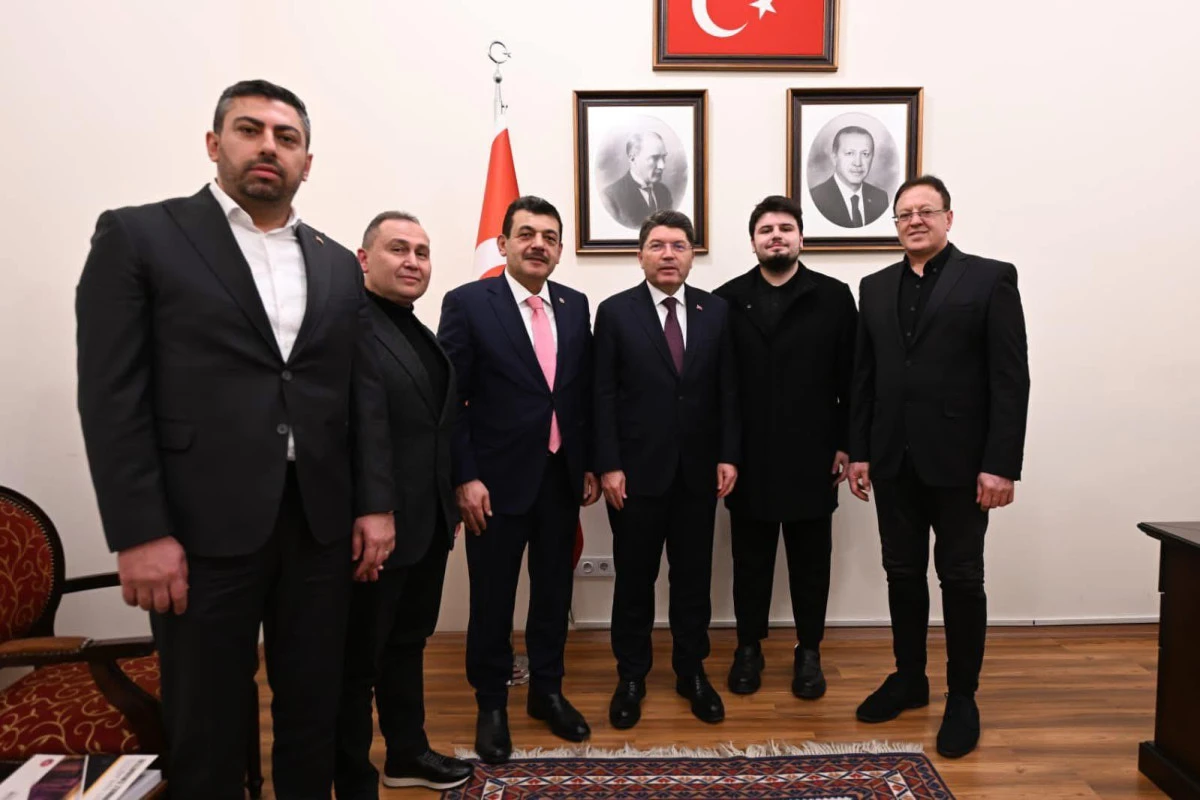 MİSİAD Başkanı Orhan İskender ve Başkan Yardımcısı Naci Kazım  Üst Düzey  Zyaret