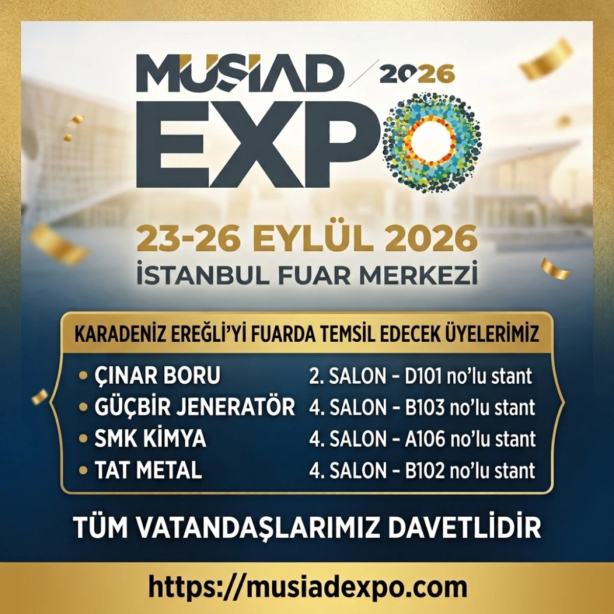 M&Uuml;SİAD D&uuml;nya Başkanlar Toplantısı ger&ccedil;ekleştirilecek