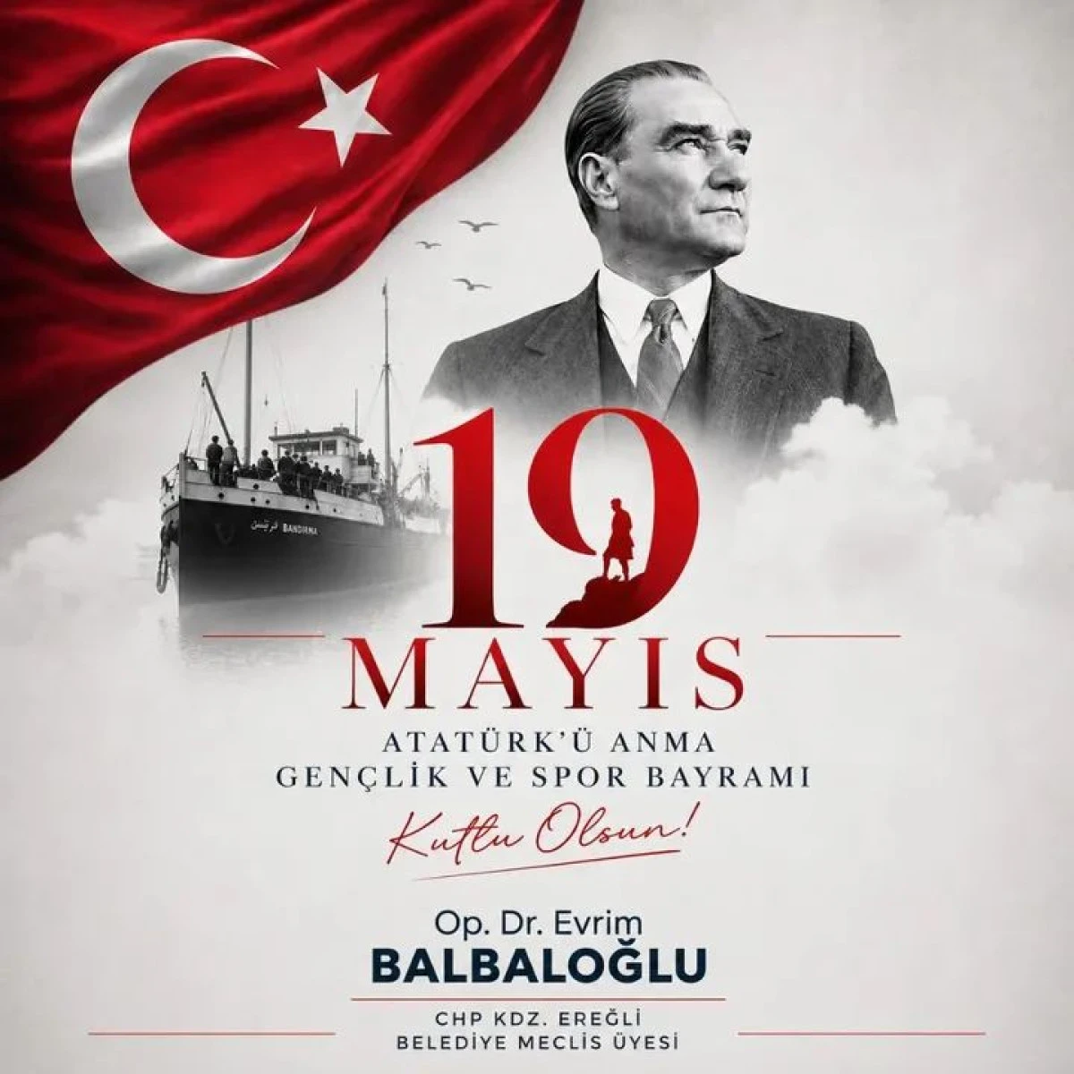  Op. Dr. EVRİM BALBALOĞLU   Spor Bayramı'nı Sevgi, Saygı ve Coşkuyla kutluyorum.