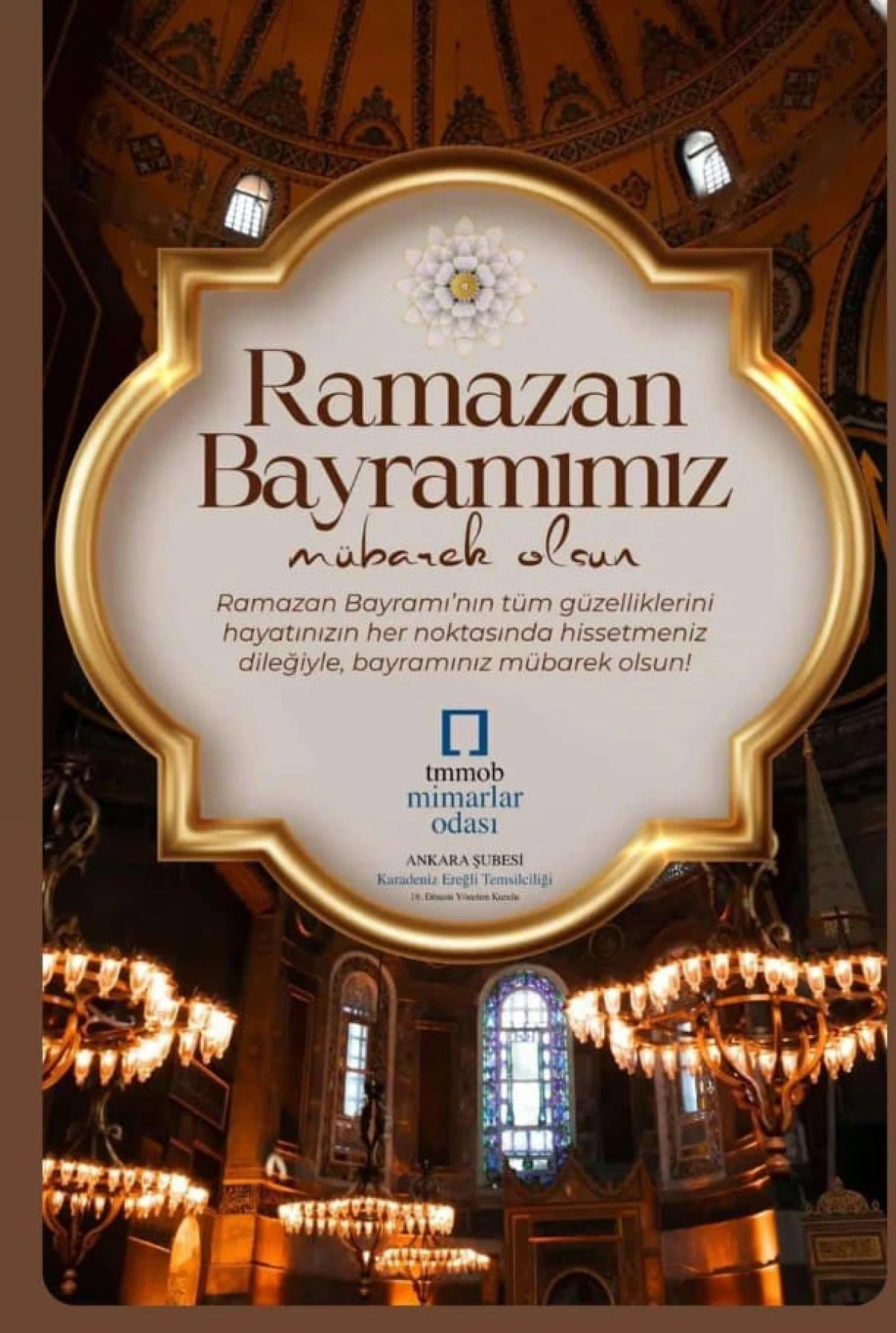 TMMOB  Ramazan Bayramı Mesajı