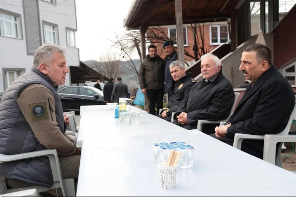 Vali Osman Hacıbektaşoğlu G&uuml;nay Ailesini  Ziyaret Etti