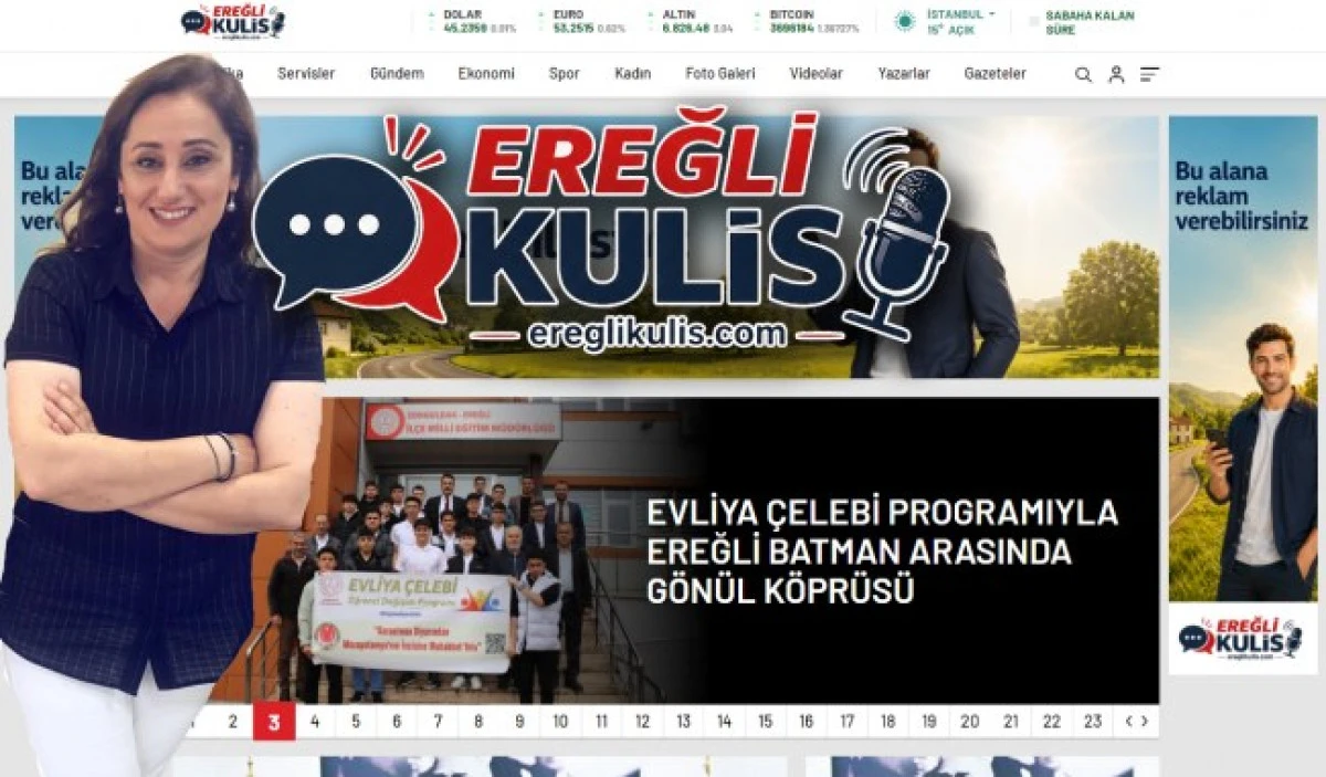 YENİ DİJİTAL SESİ www.ereglikulis.com YAYIN HAYATINA BAŞLADI