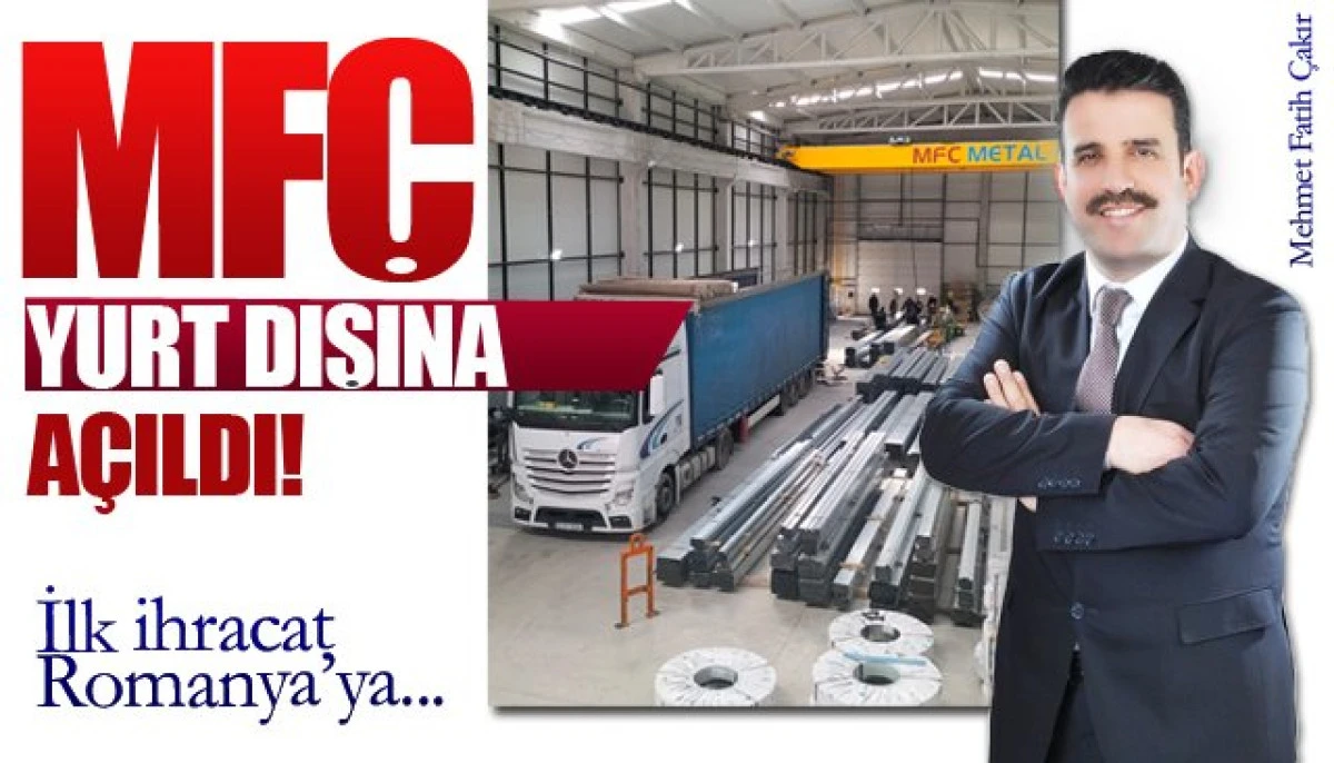 Zonguldak’ın ilçesi Ereğli’de iş insanı Mehmet Fatih Çakır, ilk ihracatlarını Romanya’ya gerçekleştirdiklerini bildirdi.