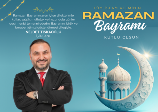 ZONSİAD Başkanı Nejdet Tısakoğlu, bölge halkının ramazan bayramını kutlar